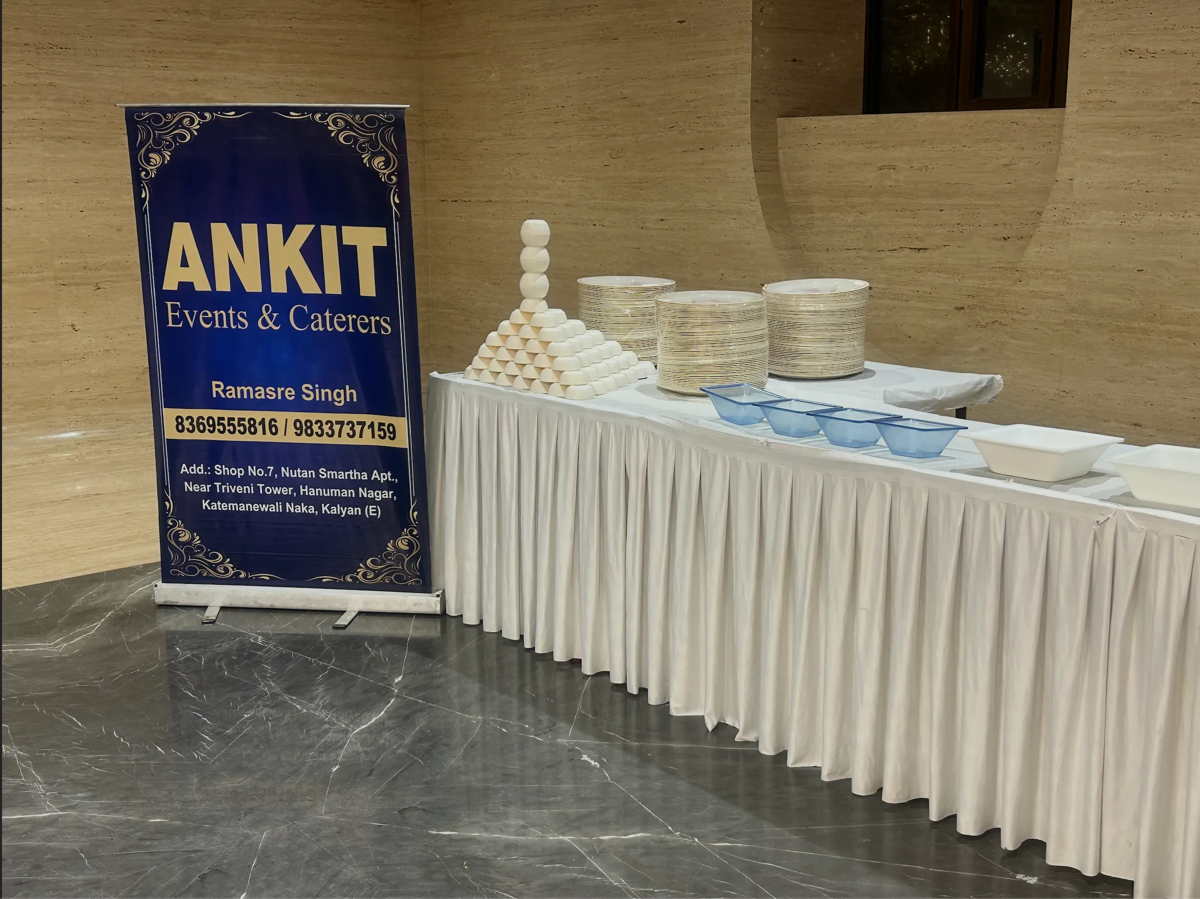 Custom event signage and branding
